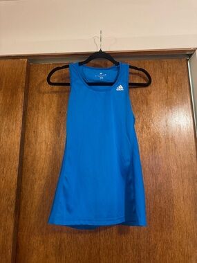 adidas Electric Blue Performance Tank